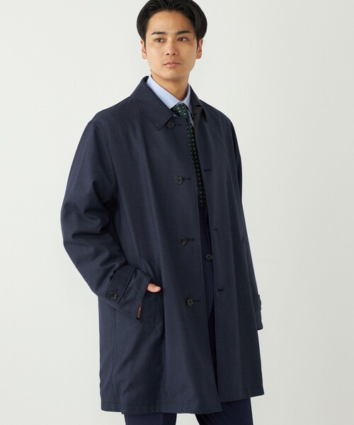 SHIPS Colors:リバーシブル ステンカラーコート（ステンカラーコート