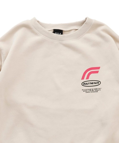 RULE THE FATE(ルールザフェイト)の「RTF GT DAMAGE SWEAT PULLOVER/GTダメージスウェットプルオーバー(スウェット・メンズ・ブラック/ベージュ・2/1/0)」の5枚目の写真
