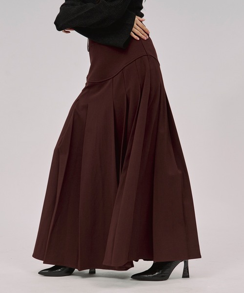 セール】corset pleats skirt コルセットボックスプリーツスカート