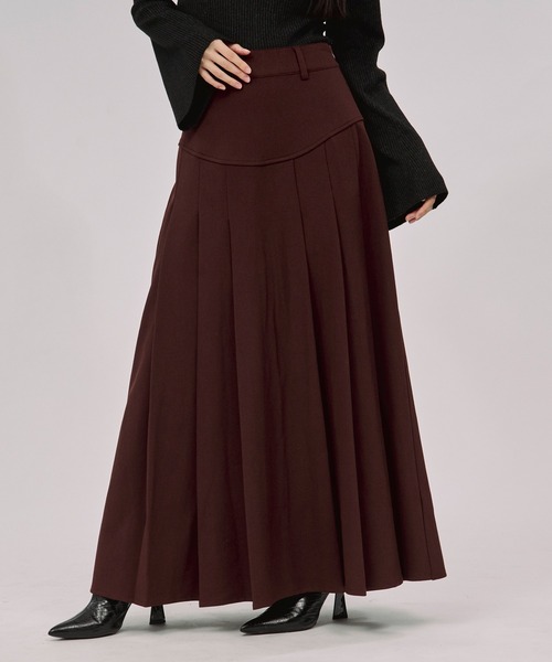 セール】corset pleats skirt コルセットボックスプリーツスカート