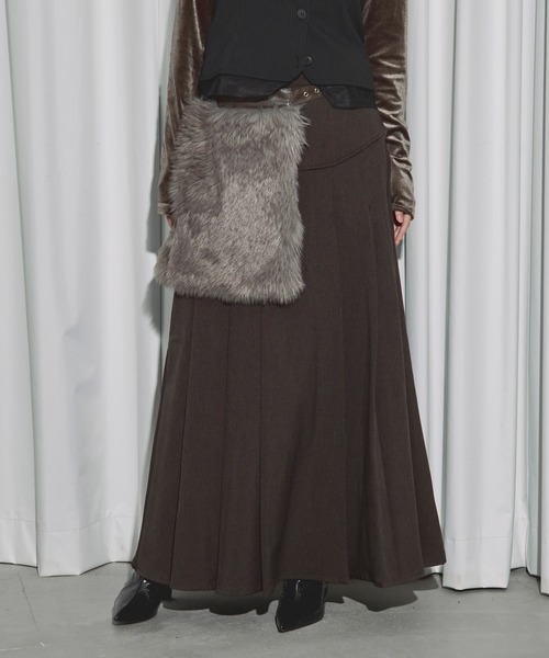 セール】corset pleats skirt コルセットボックスプリーツスカート