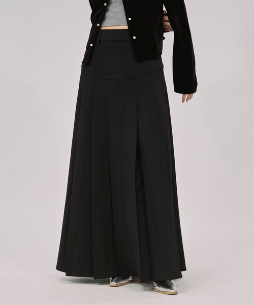 セール】corset pleats skirt コルセットボックスプリーツスカート