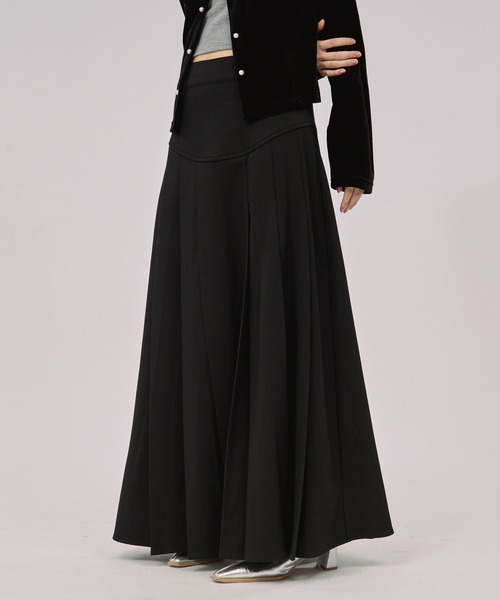 Ezick（エジック）の「corset pleats skirt コルセットボックス