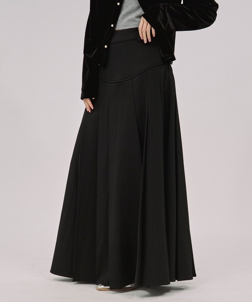 Ezick（エジック）の「corset pleats skirt コルセットボックス