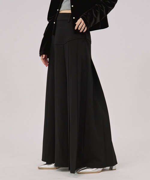 セール】corset pleats skirt コルセットボックスプリーツスカート