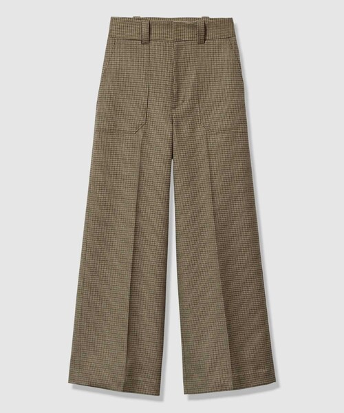 allureville（アルアバイル）の「CHIC TWEEDベイカーパンツ（その他パンツ・レディース・ブラウン/ブラック・1/2）」の6枚目の写真