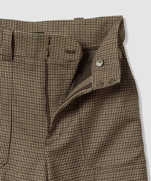 allureville（アルアバイル）の「CHIC TWEEDベイカーパンツ（その他パンツ・レディース・ブラウン/ブラック・1/2）」の9枚目の写真