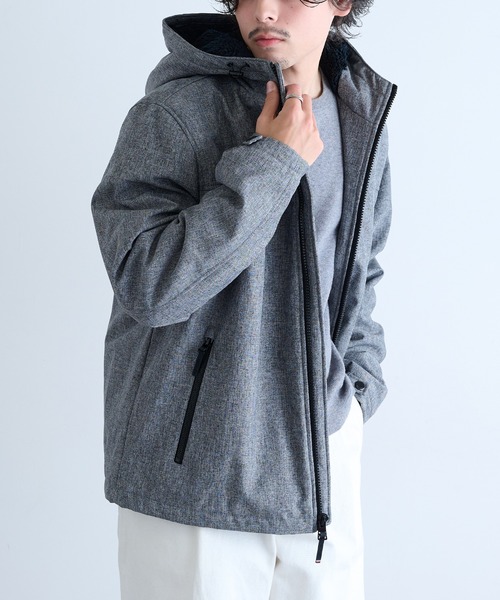 TOMMY HILFIGER(トミーヒルフィガー)の「【TOMMY HILFIGER】SOFTSHELL HOODY W SOFT SHERPA LINING 156AP477(その他アウター・メンズ・チャコールグレー・L/M/S/XL)」の9枚目の写真