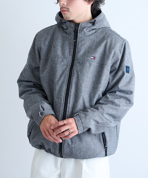 TOMMY HILFIGER(トミーヒルフィガー)の「【TOMMY HILFIGER】SOFTSHELL HOODY W SOFT SHERPA LINING 156AP477(その他アウター・メンズ・チャコールグレー・L/M/S/XL)」の11枚目の写真