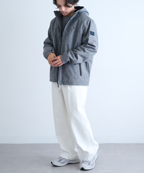 TOMMY HILFIGER(トミーヒルフィガー)の「【TOMMY HILFIGER】SOFTSHELL HOODY W SOFT SHERPA LINING 156AP477(その他アウター・メンズ・チャコールグレー・L/M/S/XL)」の16枚目の写真