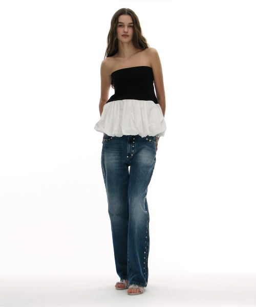 PARTIMENTO WOMEN(パルティメントウィメン)の「2WAYパフスカート_ホワイト(スカート・レディース・ホワイト・SMALL/MEDIUM)」の8枚目の写真