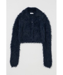 MOUSSY | FEATHER LIKE KNIT シャツ(ニット/セーター)