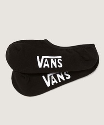 VANS | クラシック スーパーノーショウソックス / CLASSIC SUPER NO SHOW Black/Wh VN000HKSY281(ソックス/靴下)