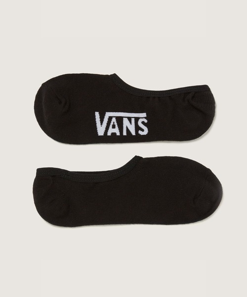 VANS（バンズ）の「クラシック スーパーノーショウソックス / CLASSIC SUPER NO SHOW Black/Wh VN000HKSY281（ソックス/靴下・メンズ・ブラック・MEDIUM）」の2枚目の写真