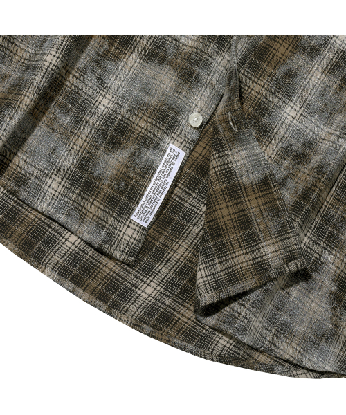 F.ILLUMINATE（フィルミネイト）の「ダイダーチェックシャツ-ブラウン（シャツ/ブラウス・レディース・その他・SMALL/MEDIUM/LARGE）」の8枚目の写真