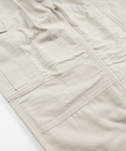 FRIZMWORKS(フリズムワークス)の「BACKSATIN M65 FIELD PANTS _ CREAM(その他パンツ・メンズ・その他・LARGE/X-LARGE/SMALL/MEDIUM)」の5枚目の写真