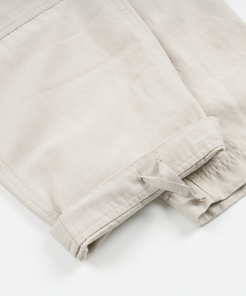 FRIZMWORKS(フリズムワークス)の「BACKSATIN M65 FIELD PANTS _ CREAM(その他パンツ・メンズ・その他・LARGE/X-LARGE/SMALL/MEDIUM)」の6枚目の写真