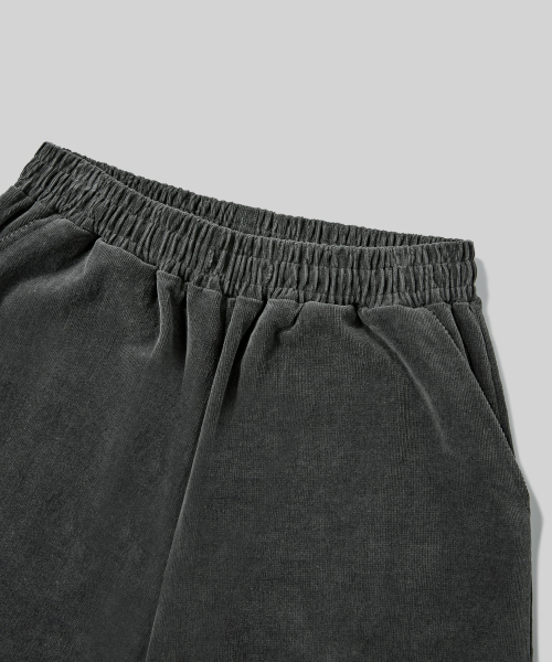Verdnt（バーダント）の「ベーシックワイドコーデュロイバンディングパンツ[チャコール]（その他パンツ・レディース・その他・LARGE/SMALL/MEDIUM）」の7枚目の写真