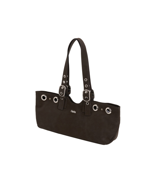HIETA（ヒエタ）の「Becky Mini / Brown（ショルダーバッグ・レディース・その他・FREE）」の2枚目の写真