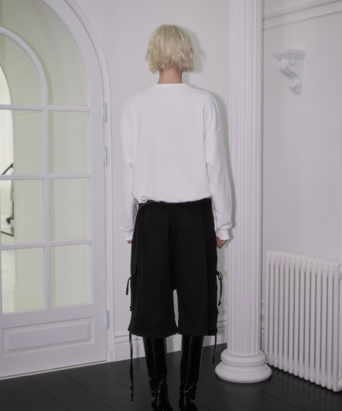 ROSEFRANTZ（ロゼフランツ）の「Patch Ribbon Sweatshirt [Ivory]（スウェット・レディース・アイボリー・OS）」の4枚目の写真