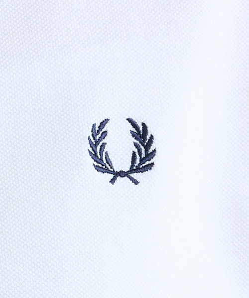FRED PERRY(フレッドペリー)の「【FRED PERRY】MESH COLLAR POLO SHIRT G2181/メッシュカラーポロシャツ(ポロシャツ・レディース・ホワイト/ブラック・FREE)」の13枚目の写真