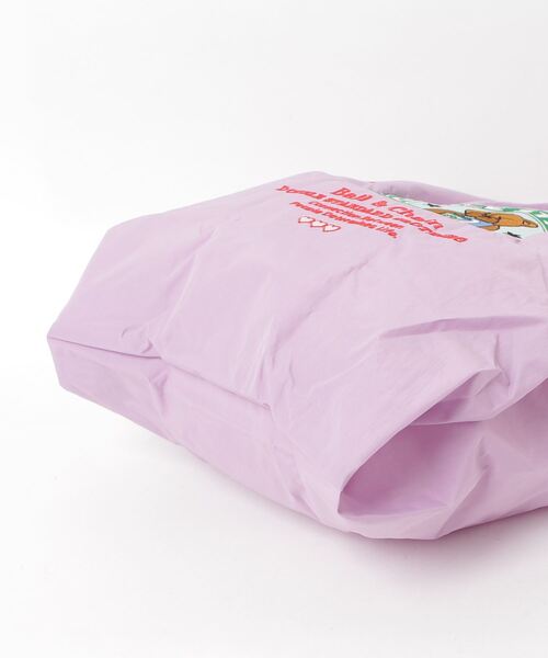 DOUBLE STANDARD CLOTHING（ダブルスタンダードクロージング）の「Ball&Chain / コーヒーベア ミニショッピングバッグ（ショルダーバッグ・レディース・ラベンダー/サックスブルー・FREE）」の11枚目の写真