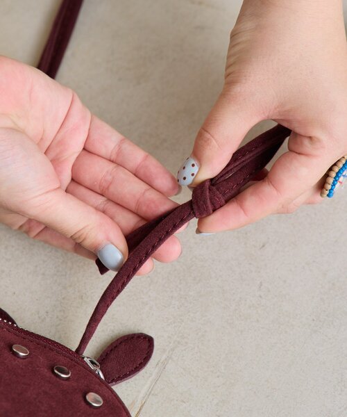 w closet（ダブルクローゼット）の「ハートショルダーBAG（トートバッグ・レディース・ボルドー/ブラウン/キャメル・FREE）」の10枚目の写真