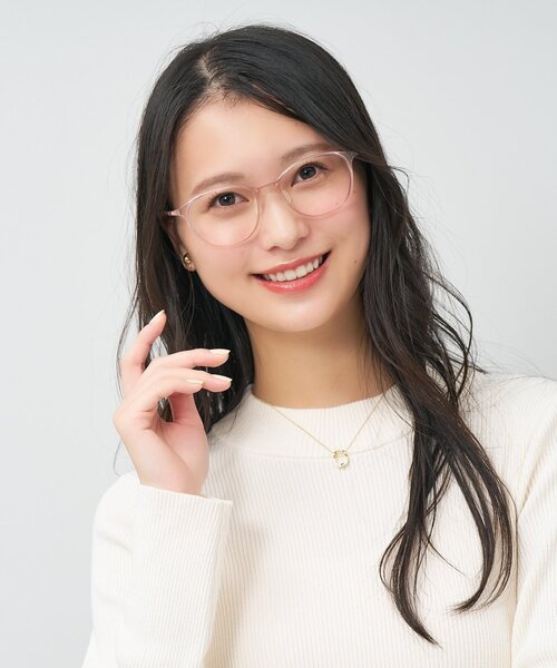 Zoff SMART with MAQuillAGE(マキアージュ)｜ボストン型 血色感 メガネ