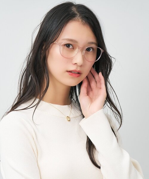 Zoff SMART with MAQuillAGE(マキアージュ)｜ボストン型 血色感 メガネ