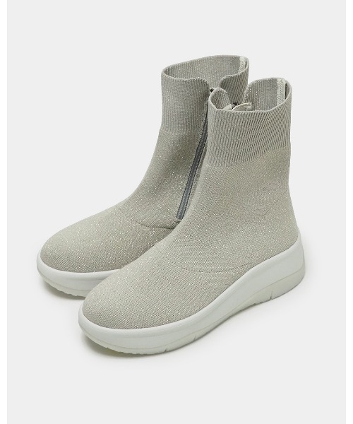 撥水ニットブーツ