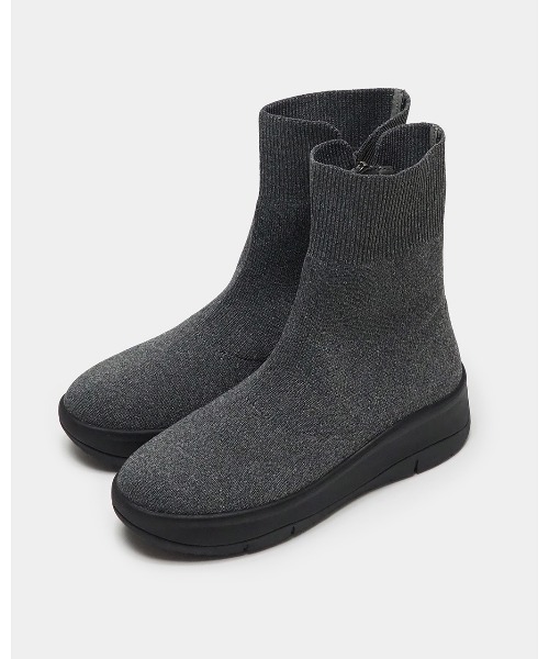 撥水ニットブーツ