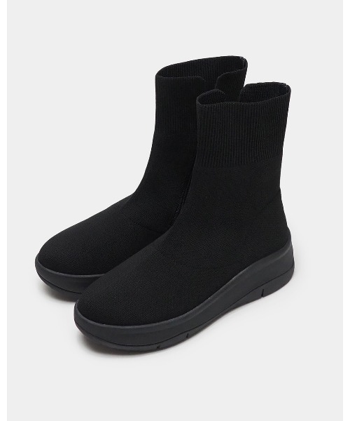 撥水ニットブーツ