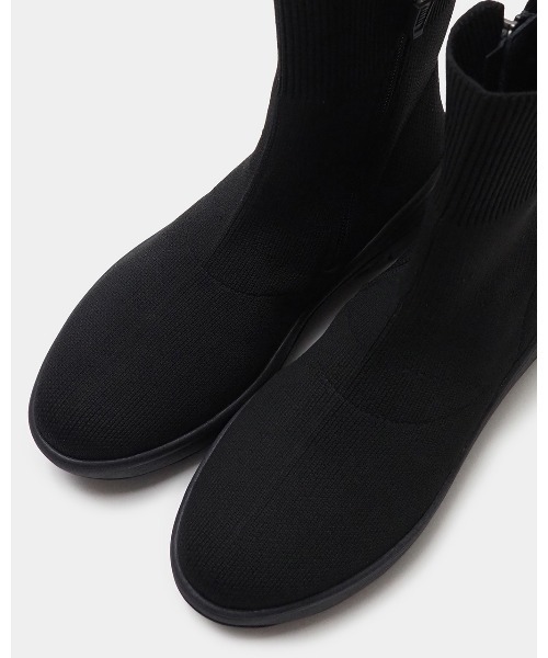 撥水ニットブーツ