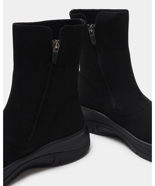 撥水ニットブーツ