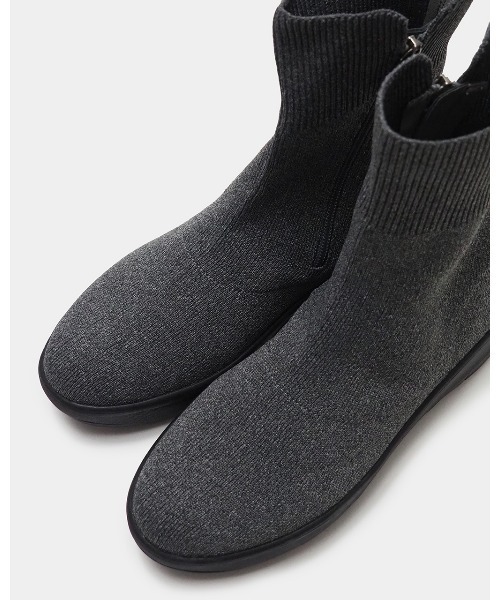 撥水ニットブーツ