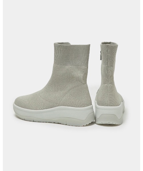 撥水ニットブーツ