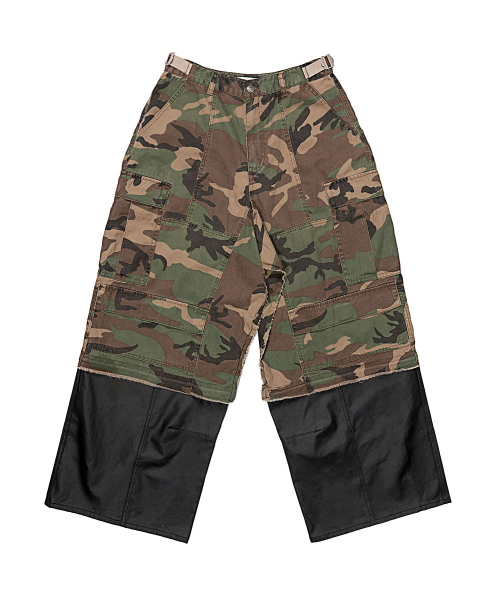 SCHISM INDUCING(スキズムインデューシング)の「DETACHABLE CAMO PANTS GREEN(その他パンツ・レディース・その他・MEDIUM/LARGE)」の2枚目の写真