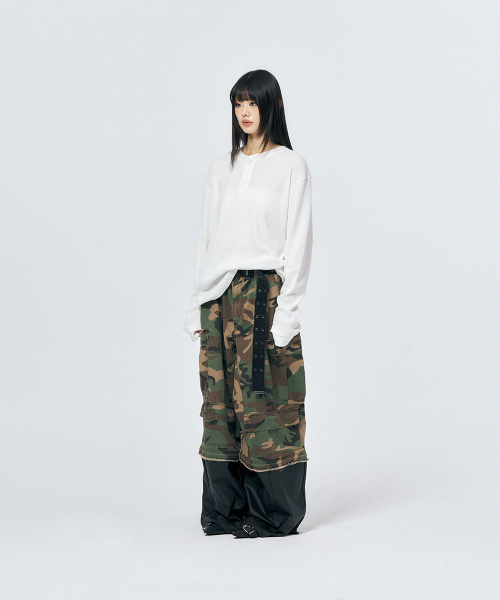 SCHISM INDUCING(スキズムインデューシング)の「DETACHABLE CAMO PANTS GREEN(その他パンツ・レディース・その他・MEDIUM/LARGE)」の9枚目の写真