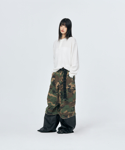 SCHISM INDUCING(スキズムインデューシング)の「DETACHABLE CAMO PANTS GREEN(その他パンツ・レディース・その他・MEDIUM/LARGE)」の11枚目の写真