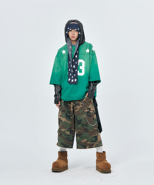 SCHISM INDUCING(スキズムインデューシング)の「DETACHABLE CAMO PANTS GREEN(その他パンツ・レディース・その他・MEDIUM/LARGE)」の21枚目の写真