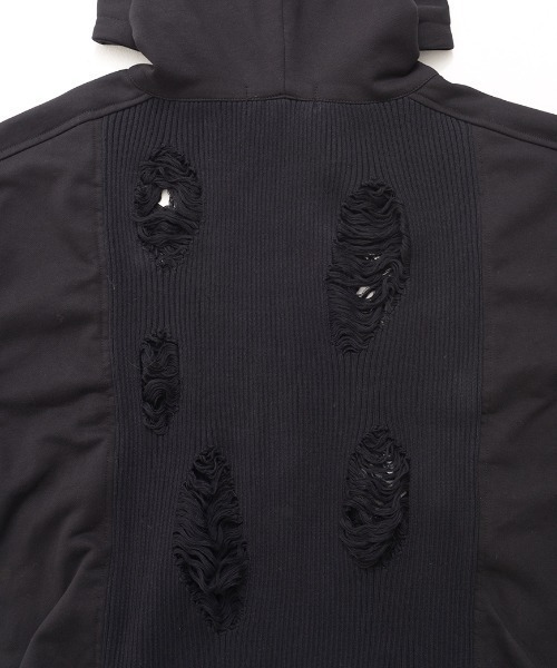 ililil（イルイルイル）の「『ililil/イルイルイル』崩壊世界で君臨する破戒ジップパーカー/全1色（パーカー・メンズ・ブラック・FREE）」の19枚目の写真