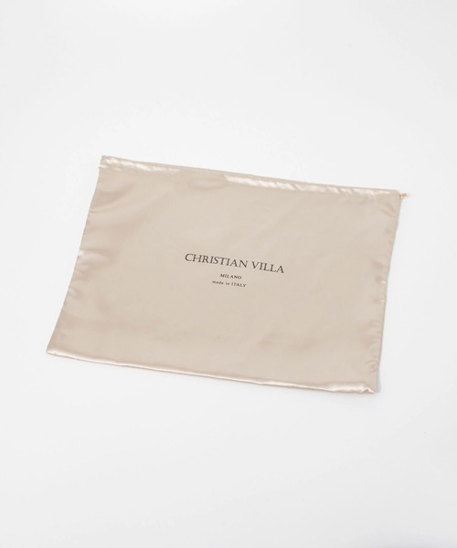 CHRISTIAN VILLA（クリスチャンヴィラ）の「Christian Villa PEGGY クリスチャン ヴィラ ペギー 2WAY ショルダーバッグ（ショルダーバッグ・レディース・ブラック/ブラウン系1・FREE）」の11枚目の写真