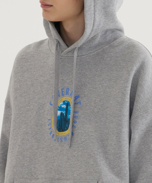 COVERNAT(カバーナット)の「カクタスグラフィックフードパーカー メランジェグレー(パーカー・レディース・その他・SMALL/MEDIUM/LARGE/X-LARGE)」の7枚目の写真