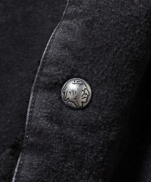 REMI RELIEF（レミレリーフ）の「【別注】REMI RELIEF / Boa Ranch Jacket Moleskin（ブルゾン・メンズ・カーキ/ブラック系その他4・LARGE/SMALL/MEDIUM/X-LARGE）」の9枚目の写真