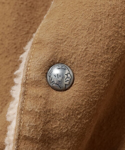 REMI RELIEF（レミレリーフ）の「【別注】REMI RELIEF / Boa Ranch Jacket Moleskin（ブルゾン・メンズ・カーキ/ブラック系その他4・LARGE/SMALL/MEDIUM/X-LARGE）」の3枚目の写真