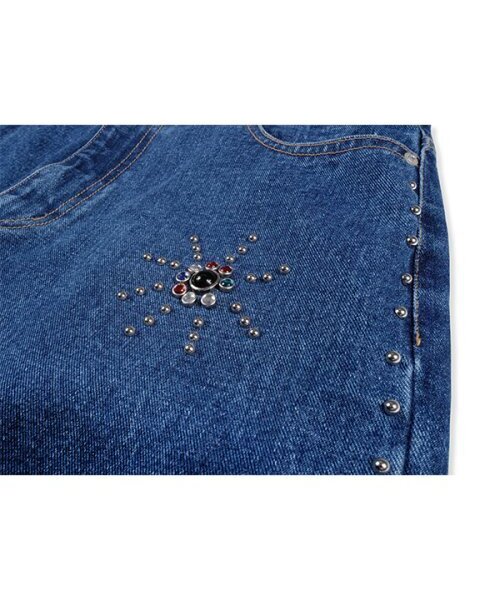 youthbath（ユースバース）の「SUN RIVET DENIM PANTS（デニムパンツ・レディース・その他・LARGE/MEDIUM/X-SMALL）」の5枚目の写真