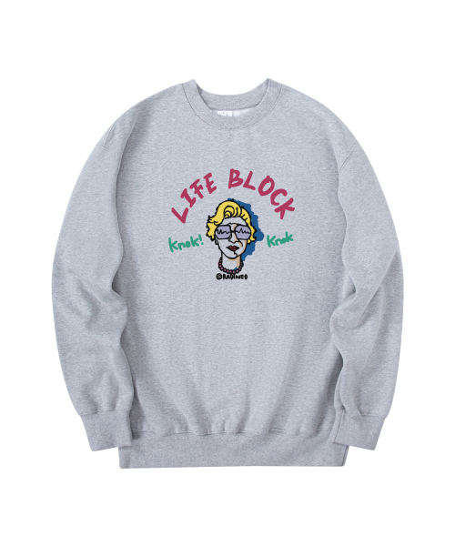 RADINEO(ラディネオ)の「ライフブロックカラー スウェット グレー(スウェット・メンズ・その他・MEDIUM/LARGE/X-LARGE)」の1枚目の写真