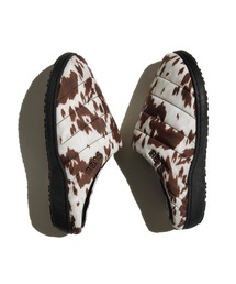 SUBU（スブ）の「SUBU / F-LINE / COW BROWN（サンダル）」