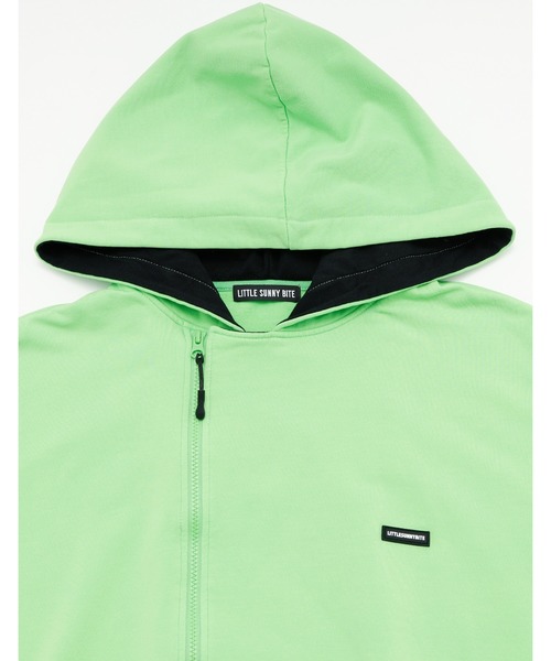 Little sunny bite(リトルサニーバイト)の「/Little Sunny Bite/pockets hoodie(パーカー・レディース・ブラック/グリーン/ピンク・MEDIUM/SMALL)」の8枚目の写真