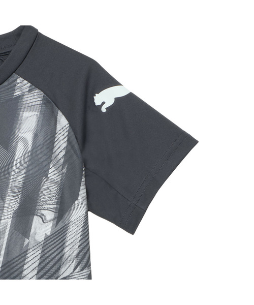 PUMA(プーマ)の「PUMA プーマ キッズ INDIVILIGA グラフィック 半袖 シャツ 120-160cm individualLIGA Gra(Tシャツ/カットソー・キッズ・ブラック系その他5/ブラック・130/120/150/140/160)」の4枚目の写真